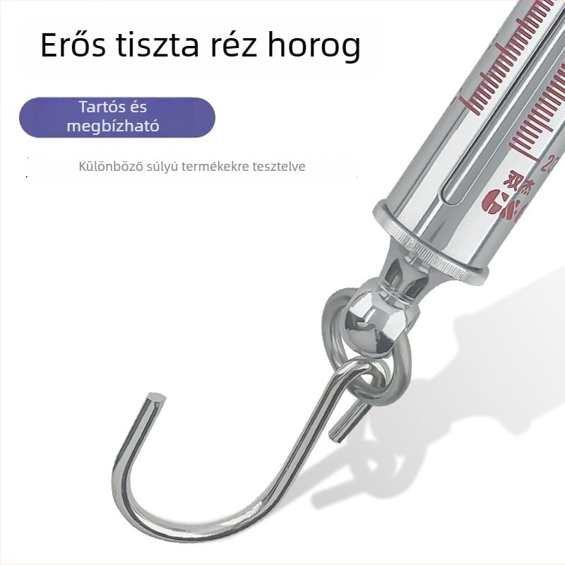 Shuangjie LTZ dinamométer, rugós mérleg húzáshoz, cső típusú Newton-erőmérő, húzási tester