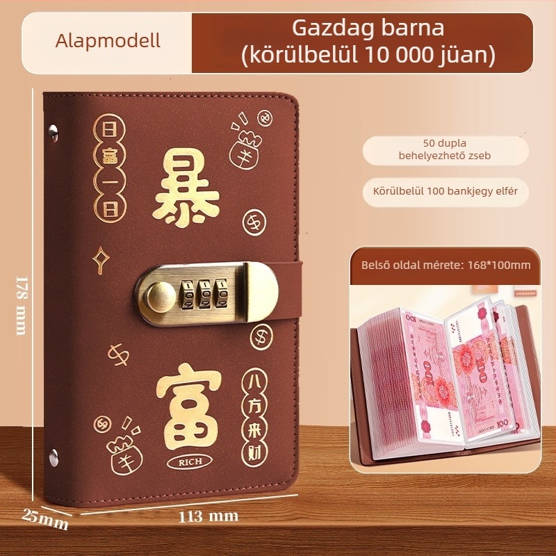 Notebook PU borítóval, varrott kötés, Dowling papír, akár 50 oldal, üzleti iroda stílusban