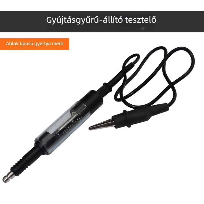 Gépjármű tüzelő rendszer teszter magasfeszültség-vezeték és csomag detektorral; gyújtógyertya teszt és szikra-átütés mérő