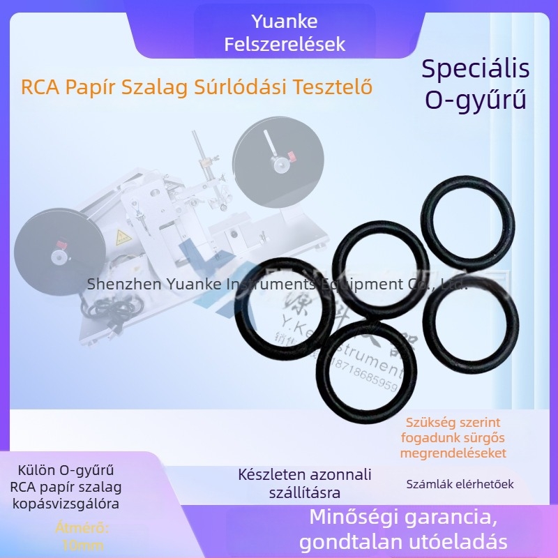 Papírszalag kopásvizsgáló készülék O-gyűrűvel | Modell: Yk-paper tape abrasion resistant testing machine o-ring | Termékkód: Yk-paper tape abrasion resistant testing machine o-ring | Alkalmazási tartomány: papírszalag kopásvizsgáló