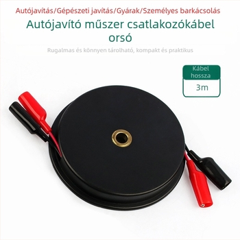 Autóvillamossági multiméter hosszabbító kábel és tesztelő vezetékek, tekercs