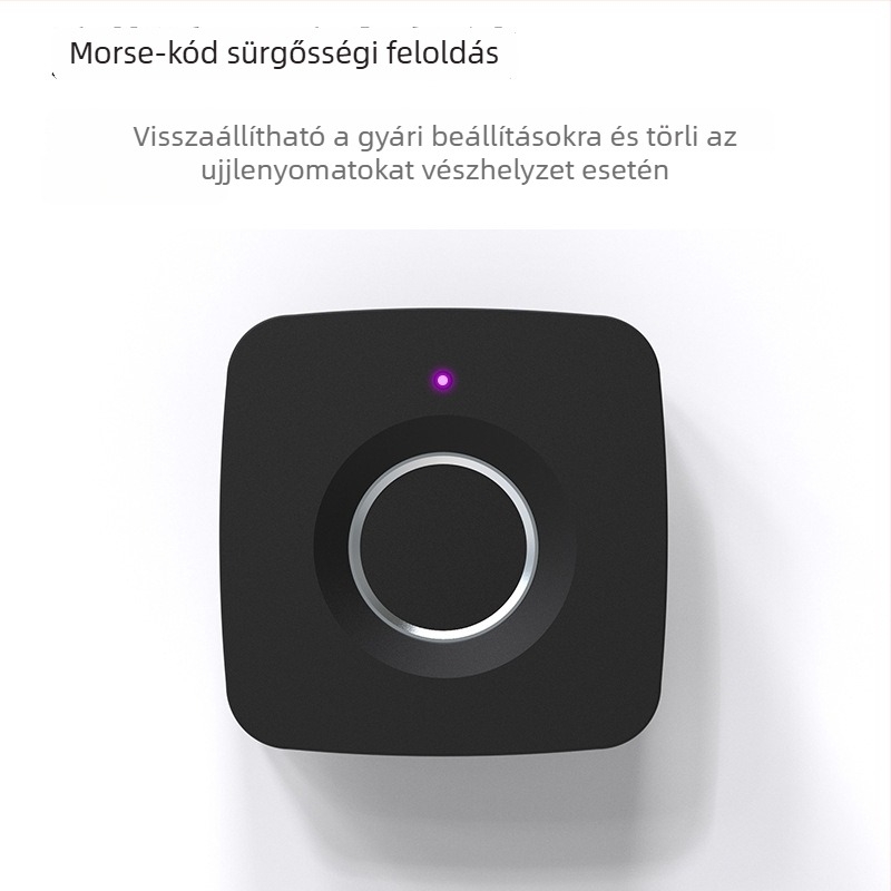 Intelligens ujjlenyomatos fiókos zár, modell YLF-5, 20 ujjlenyomat tárolás, 0,3 s feloldás, FAR 0,01%, FRR 0,01%