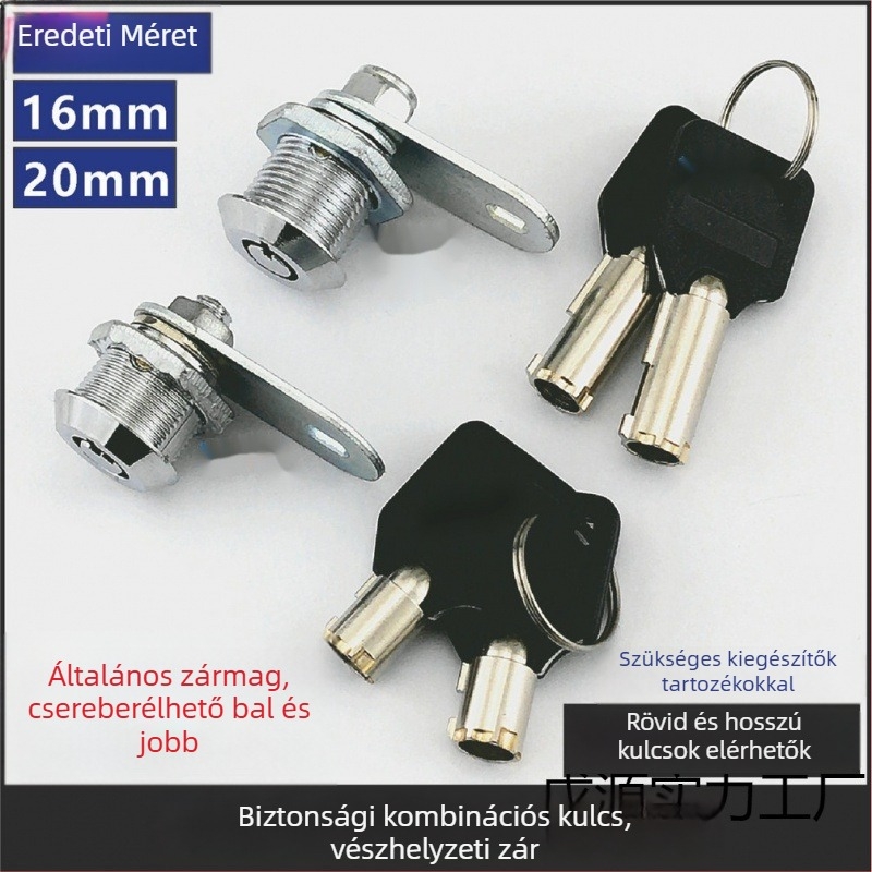 Sürgősségi zármagja biztosító szekrényhez | Modell: Insurance Cabinet Emergency Lock Core | Termékszám AS65465161 | Feldolgozás testreszabása: Igen