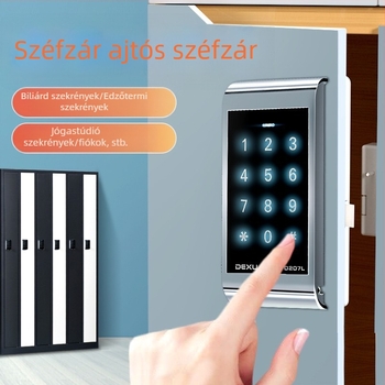 DEXU fitnesz/torna öltöző szekrény fiókokkal és cipőtartóval, elektronikus kódzár; anyagok: műanyag, ABS, cinkötvözet; modell: D208l/D207l; stílus: könnyű luxus