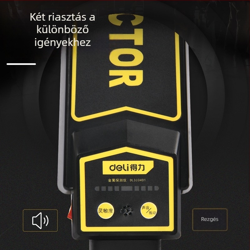 Kézi fémdetektor DL333401 az Effective Márkától