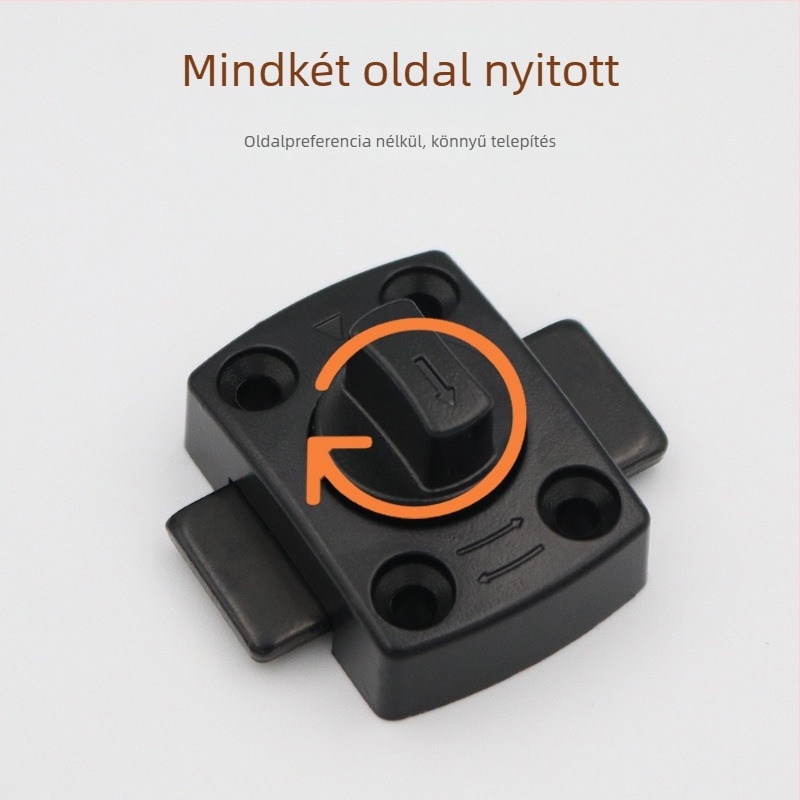 Cinkötvözetes fiók- és ajtózár, modell CX-02, fúrás nélküli szerelés, Lemon Shuo márka