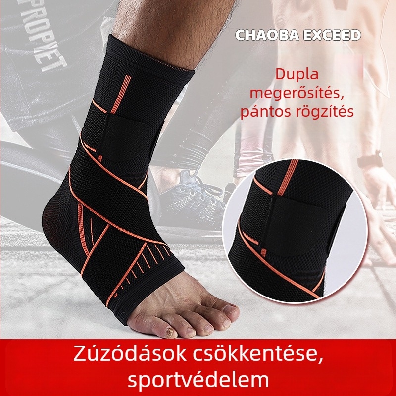 Kültéri sportokra szánt boka-támogatás — csúszásmentes bokaszalag túrázáshoz, hegymászáshoz, kerékpározáshoz és kosárlabdához