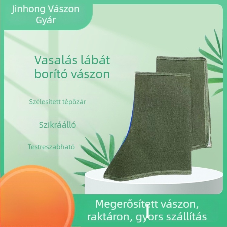 Vászon lábvédő hegesztőknek – ütésvédelmet, szigetelés, tűzállóság