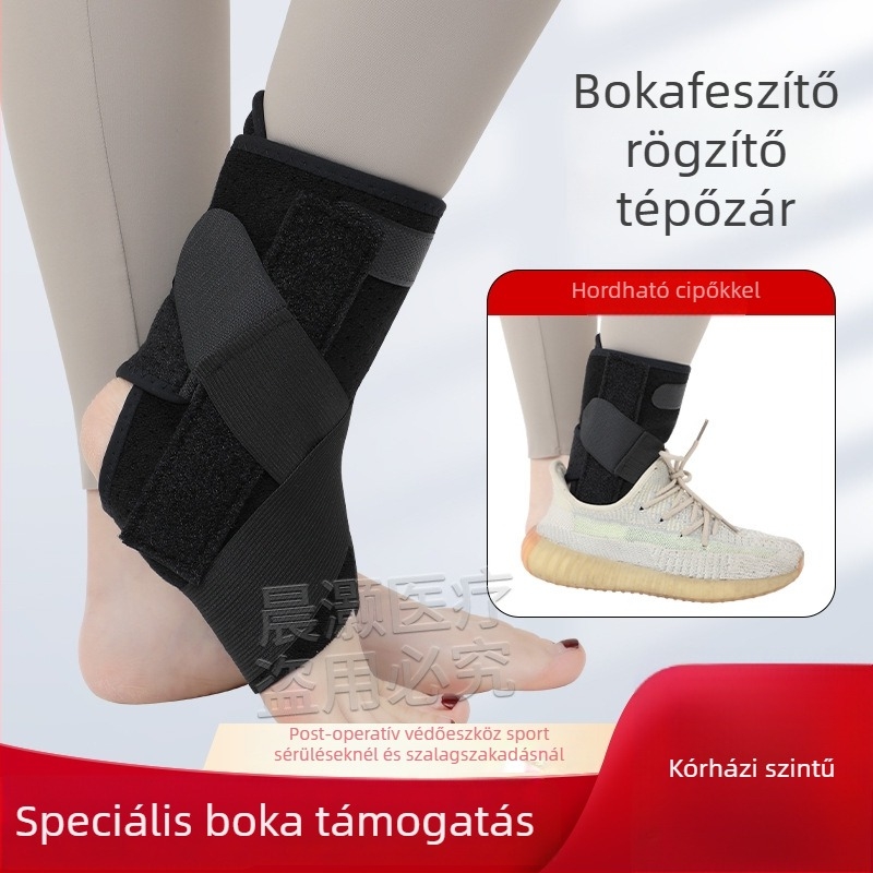 Bokaszorító valgus korrrekcióhoz és lábrehabilitációhoz - univerzális illeszkedés, kompozit anyag, boka védelem