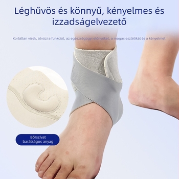 Spandexből készült kompressziós bokavédő, kosárlabda és futás, uniszex