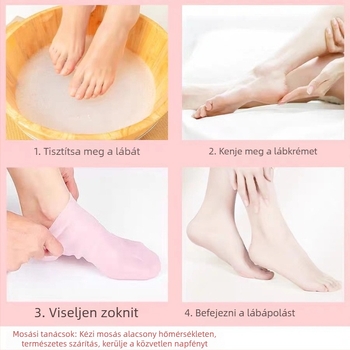 Silikon talpmaska EC006 – hidratáló és védő, minden évszakban használható