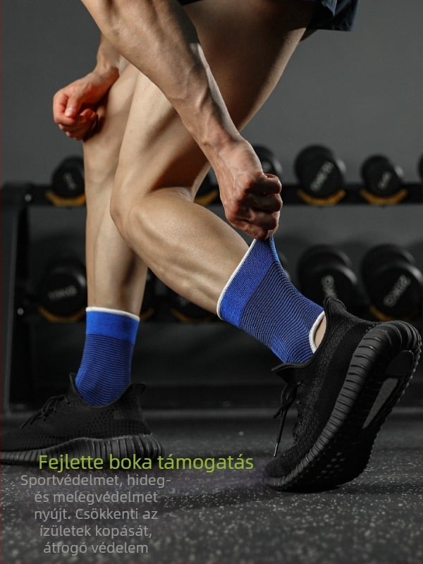 Boka rögzítő bandázs – nylon, felnőtteknek, védőfelszerelés sportokhoz mint kosárlabda, futás, hegymászás