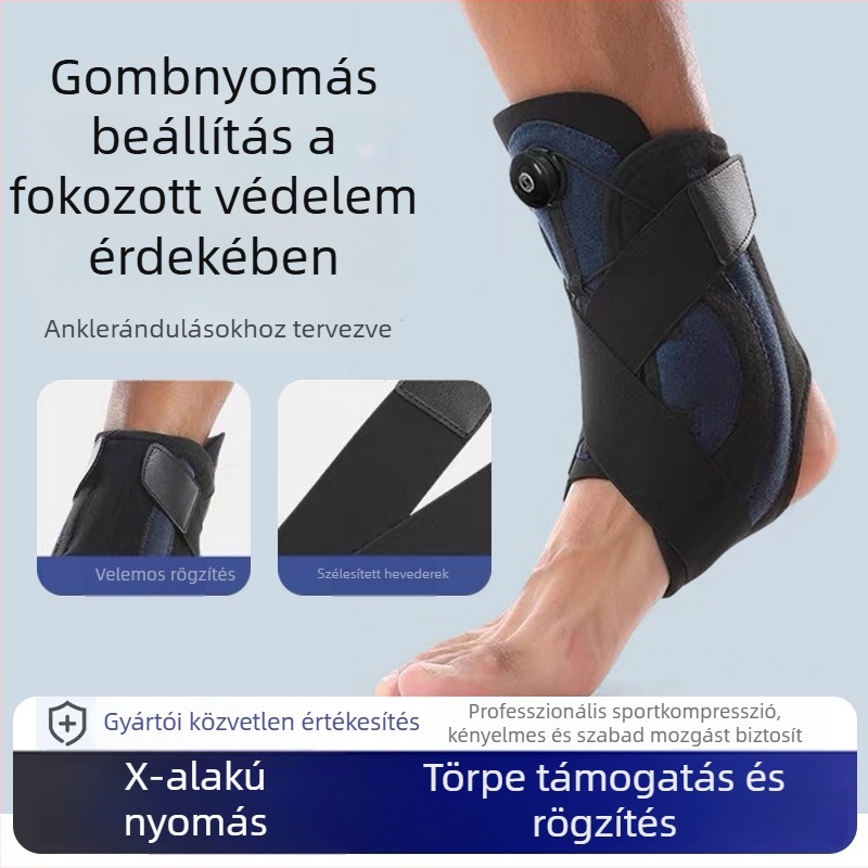JEBERRY bokaortézis — spandex, kosárlabdához, boka védelem felnőtteknek