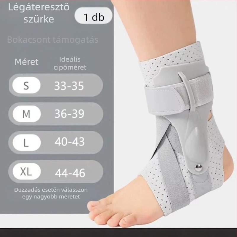 Felnőtt bokaortézis — Modell 031, fix bokaortézis OK anyagból, SCR, ABS és Velcro zárás a boka védelméért