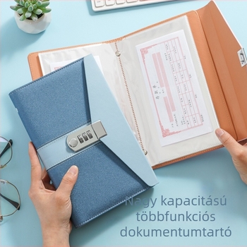 Uno jegyzetfüzet PU borítóval, Dowling 80 g papír, szálkötésű kötés, 50-100 oldal, üzleti iroda stílus