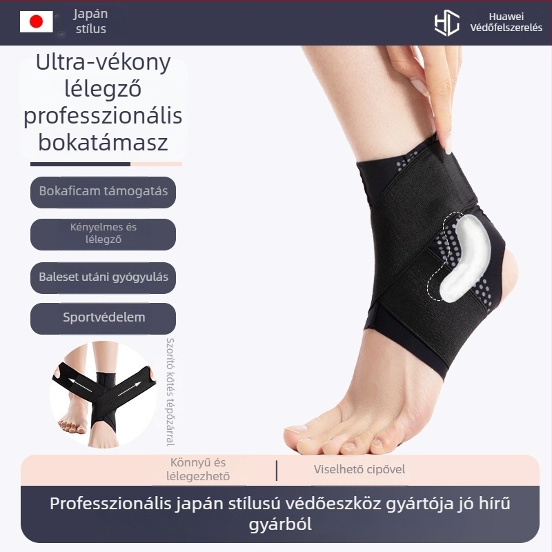 Bokavédő mandzsetta kosárlabdához – nylon anyag, uniszex, ficam utáni felépülés