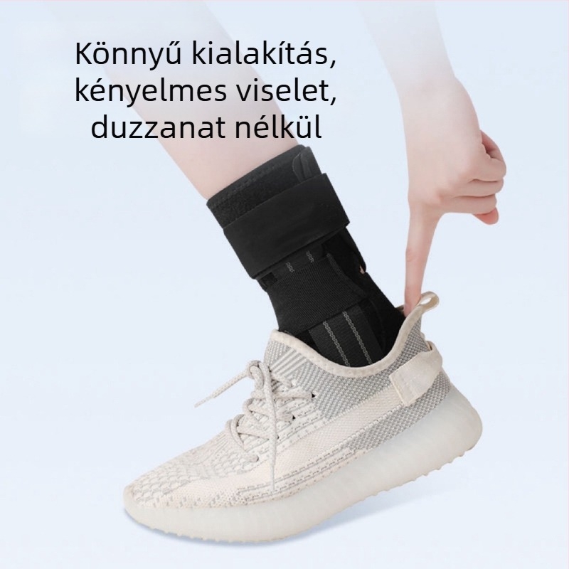 Szellőző sport bokarögzítő, bokaízületi stabilizátor a ficamok és a szalagok felépüléséhez