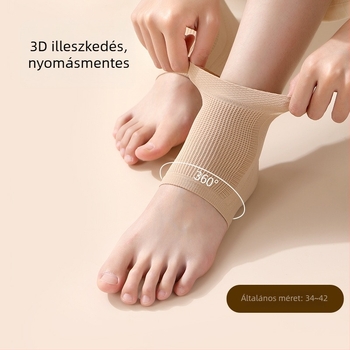 FaSoLa Női Sarokvédő Zokni, Nylon, Egész Éves Használat