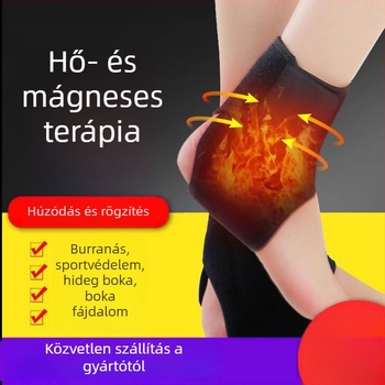Önmelegedő bokaortézis, spandex anyagú, felnőtteknek, boka védelem, több sporthoz alkalmas
