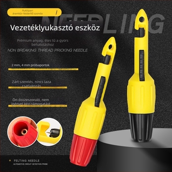 Musen Hall autóvillamossági átszúró sonda, szigetelt vezetékekhez, multiméteres teszt tű, javító eszköz