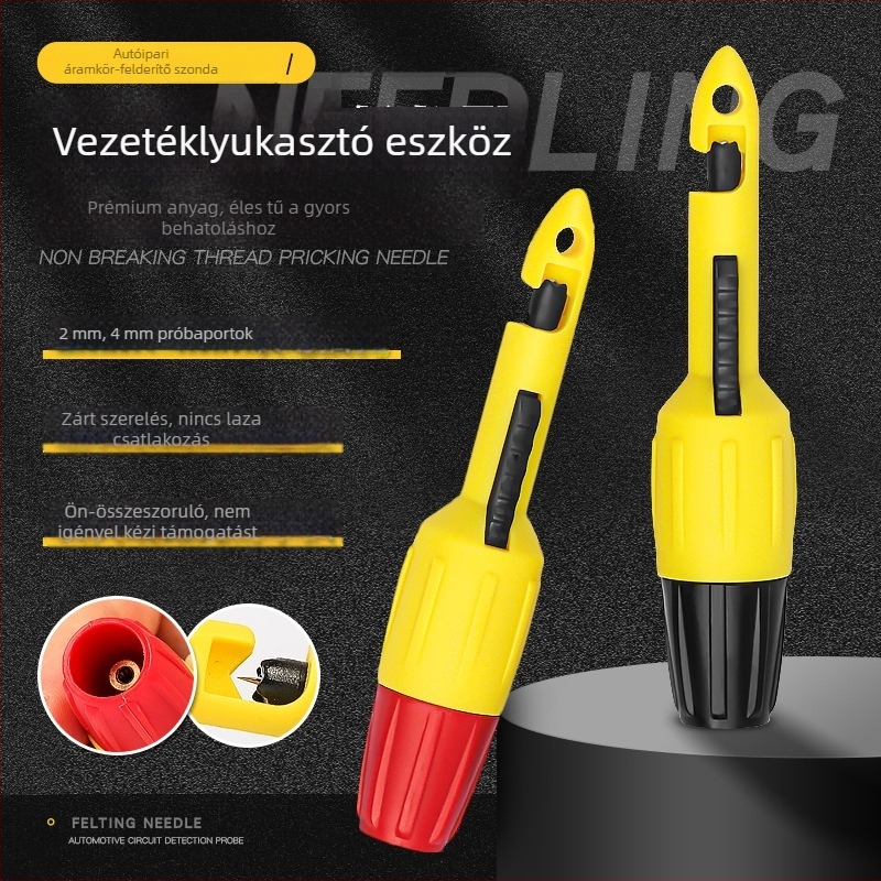 Musen Hall autóvillamossági átszúró sonda, szigetelt vezetékekhez, multiméteres teszt tű, javító eszköz