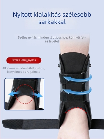 Bokarögzítő dinamikus támogatóval, poliészter szálból, felnőtteknek, röplabdához