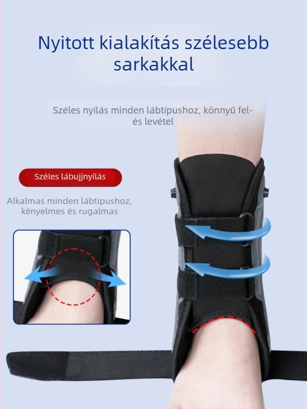 Bokarögzítő dinamikus támogatóval, poliészter szálból, felnőtteknek, röplabdához