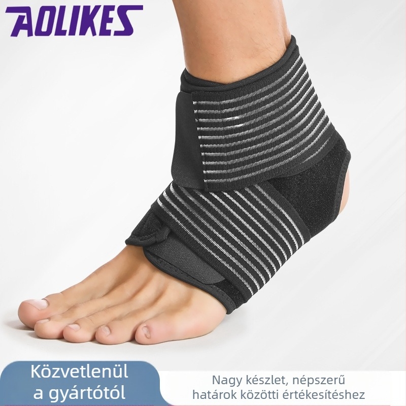 Légáteresztő bokaortézis kettős nyomásos kialakítással sporthoz
