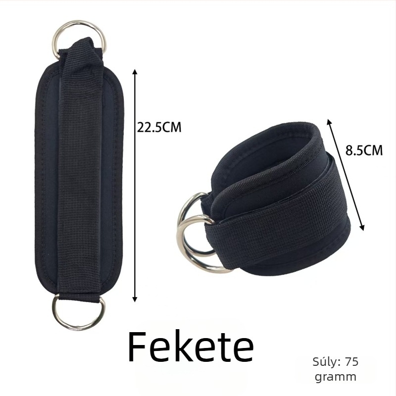 Dupla csatos bokaszalag edzéshez – poliészter rost, bokavédelme, 100 darabos csomag, fitness eszközökhoz