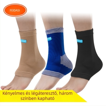 Nyári légáteresztő vékony bokavédő futáshoz, kötött nylon lábvédő, külső használatra, uniszex