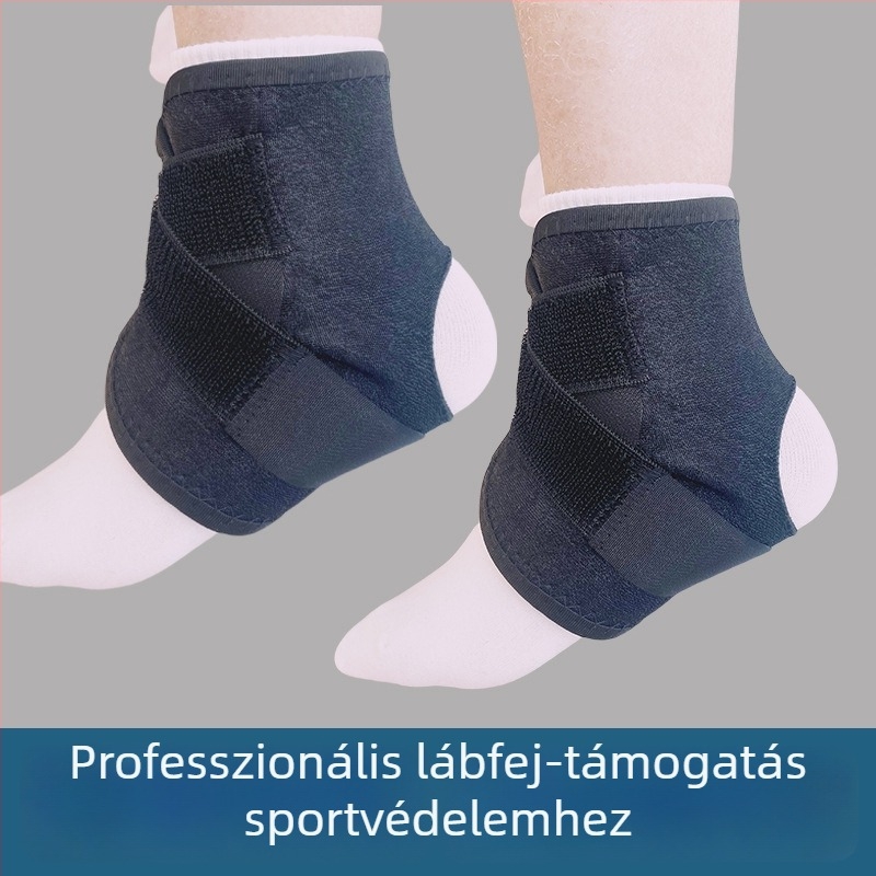 Állítható bokaortézis a ficamvédő védelemért, vékony védőöv rehabilitációs sportokhoz, poliészter rost