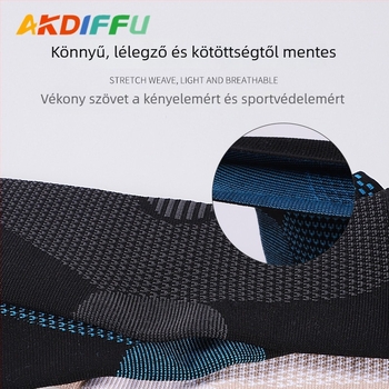 Nylonból kötött boka támogatás kompresszióval, védelem ficam ellen, kosárlabdához és kerékpározáshoz