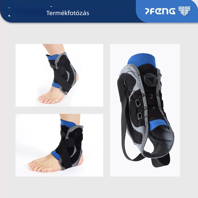 Bokarögzítő állítható pántokkal, lélegző neoprenből, felnőtteknek, kosárlabda és futás céljára