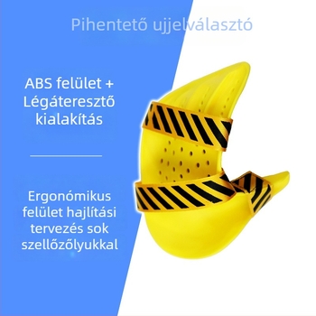Ujjplatta a kézrehabilitációhoz – fiksálás és elválasztás, modell BLK-09, gyanta verzió, testreszabható