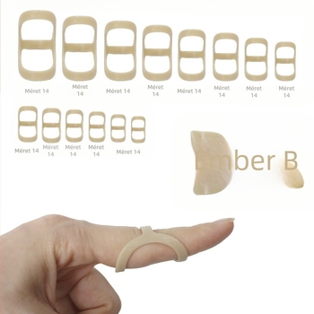 Ujj-sín, PP anyag, ujj korrigáló sorozat, ujj fixátor