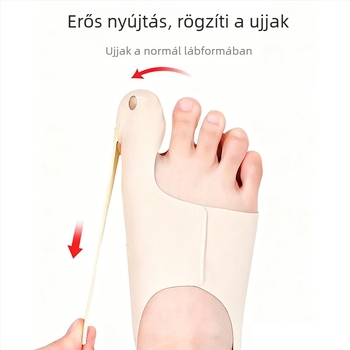 Nagy lábujj korrigáló 008, Nylon + Spandex, Állítható, Minden évszakban