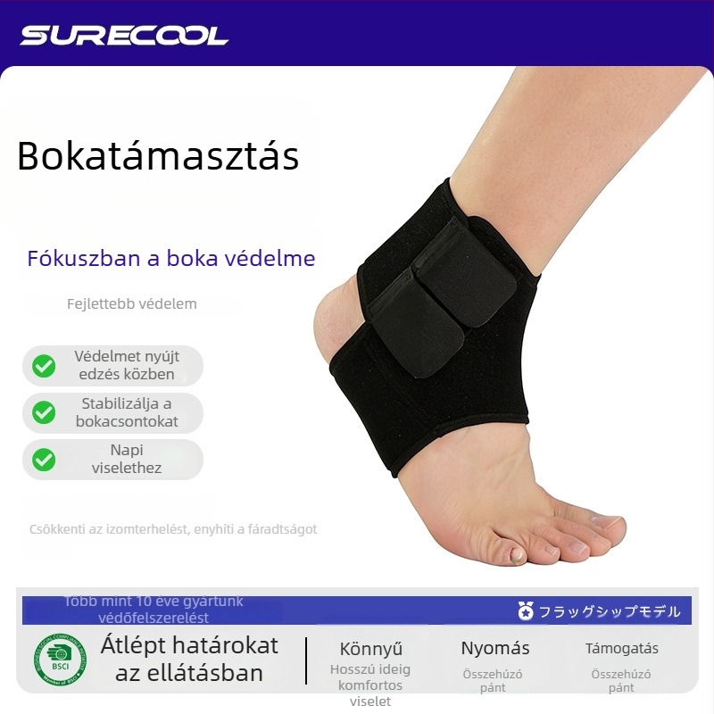Neoprén boka védő kosárlabdához és futáshoz, légáteresztő, anti-entorsă