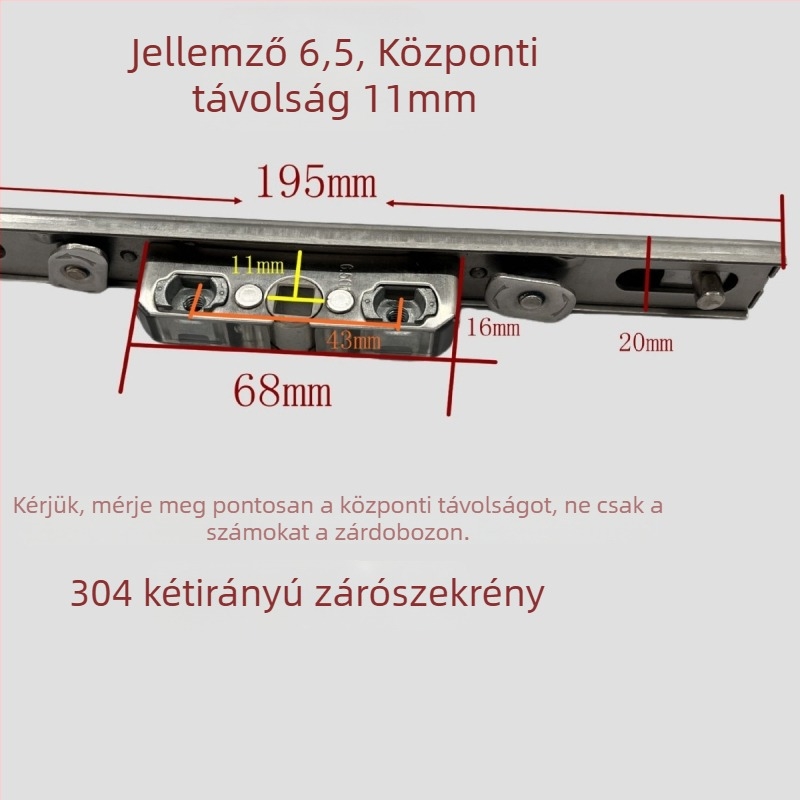 Rozsdamentes acél kétirányú záró doboz KL-01810 — precíziós öntött tengely, modern minimális stílus