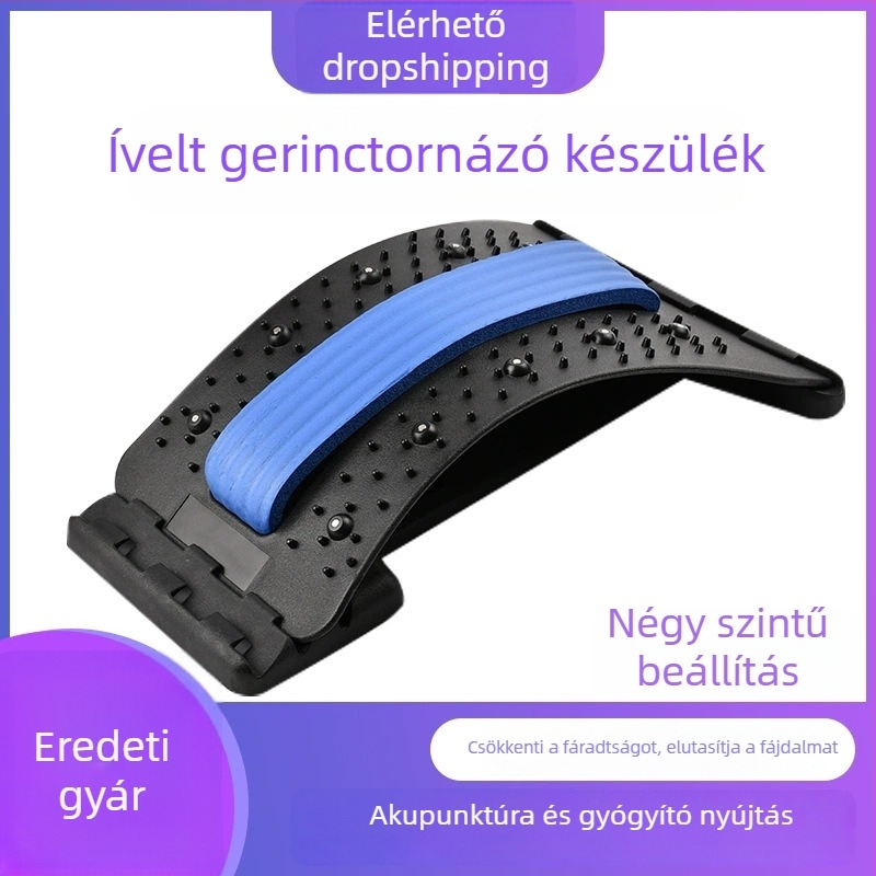 Lumbális hátsó nyújtó masszírozó — Enjoy the Peace, Modell 001, Megjelenés 2025