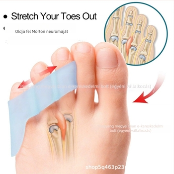 Lábujjelválasztó kalapács alakú korrigáláshoz, anyag TPE SEBS, modell Toe Separator, sorozat Toe Separator, minden évszakhoz
