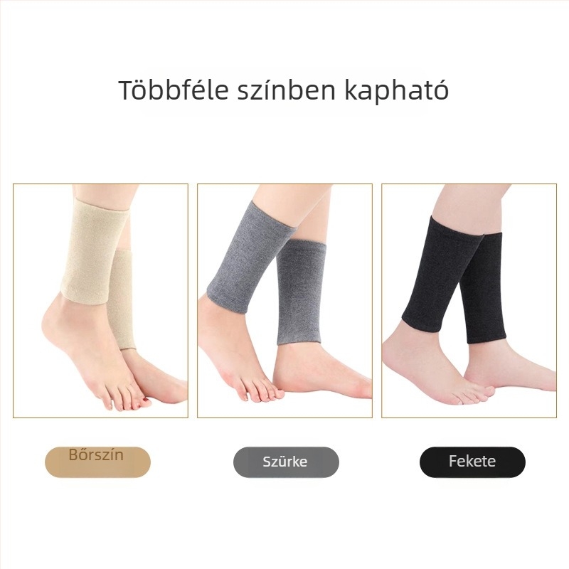 Moxibustion meleg tömörítés kasmír rehabilitációs zokni a boka védőkötszerrel, törés és ficam esetén, sarka melegen tart és mágneses terápia