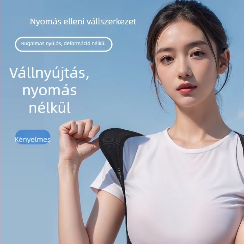 Hát- és vállakhoz készült tartásjavító öv scoliózissal, váll- és hátnyitás, hátnyújtás felnőtteknek