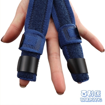 Bailikang kézre fixáló ujjortézis – kétujj ortézis, alumínium lemez, OK anyag, testreszabás elérhető