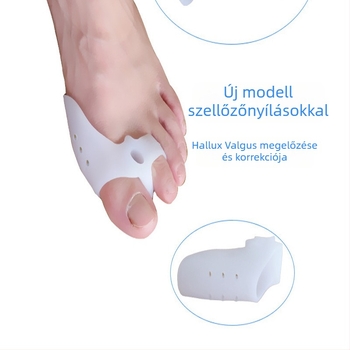 9 részes szilikon ujj-korrigáló és szeparátor készlet hallux valgushoz
