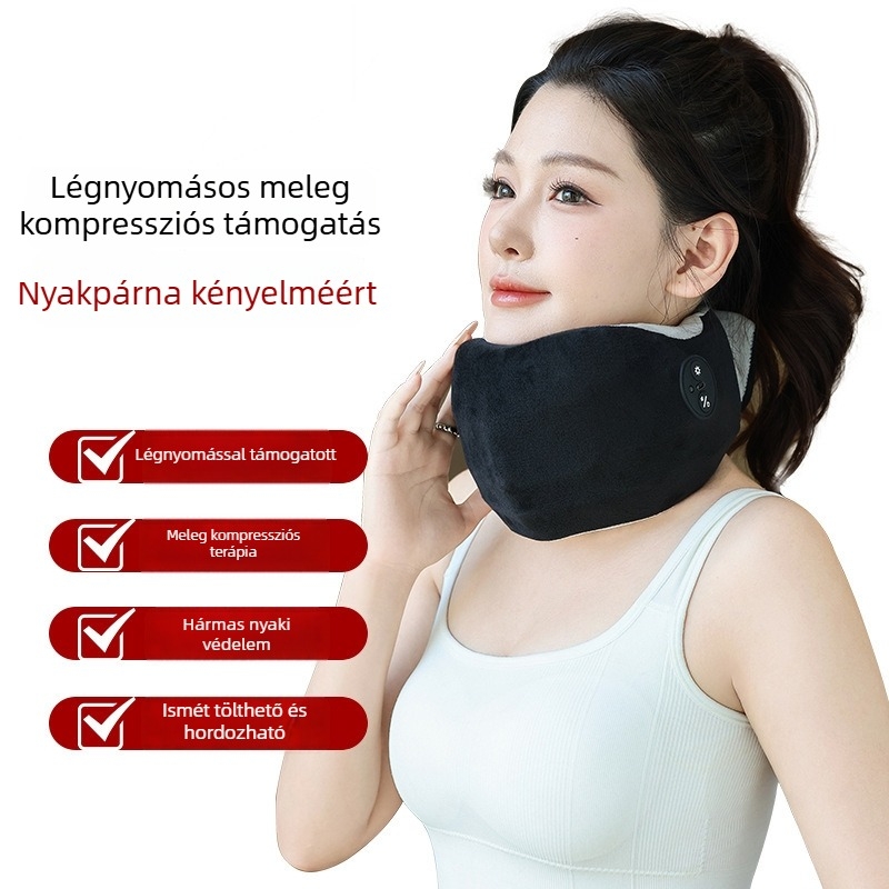 Spunlace anyagú nyakmerevítő, önmelegedő, infravörös melegítéssel, modell H01