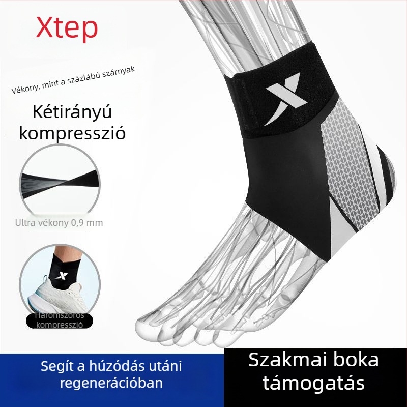 Xtep bokarögzítő futáshoz – uniszex, szivacs anyag, boka védelem
