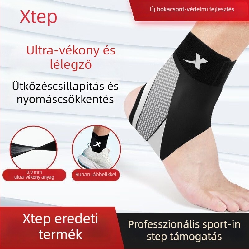 Xtep bokarögzítő futáshoz – uniszex, szivacs anyag, boka védelem