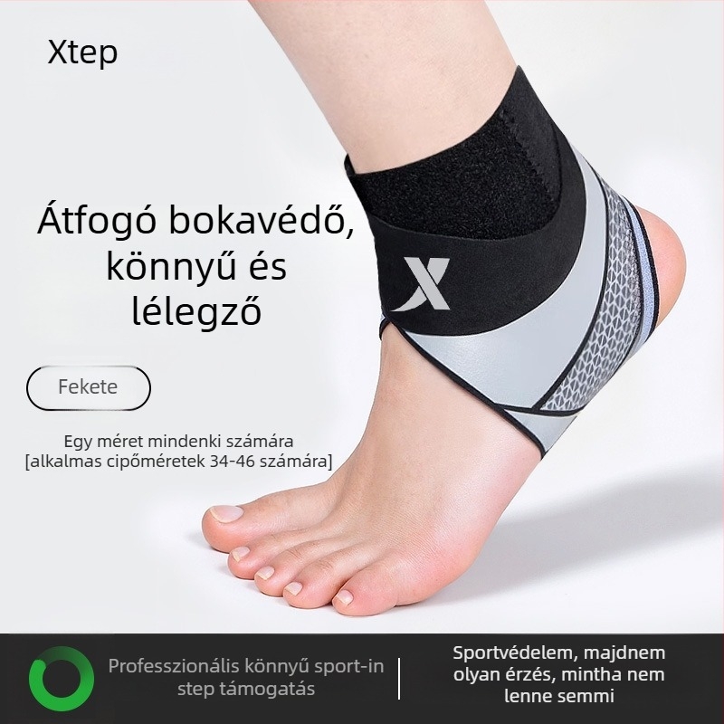 Xtep bokarögzítő futáshoz – uniszex, szivacs anyag, boka védelem