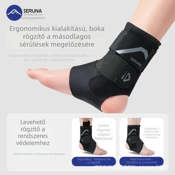 Egyrészes bokaortézis törésmegelőzésre, rándulás elleni védelem és ízületi stabilizálás, uniszex