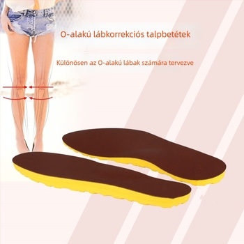 Uniszex O- alakú lábkorrekciós talpbetét felnőtteknek, modell SBN-035, PU, teljes párnázás, Sa Bingni
